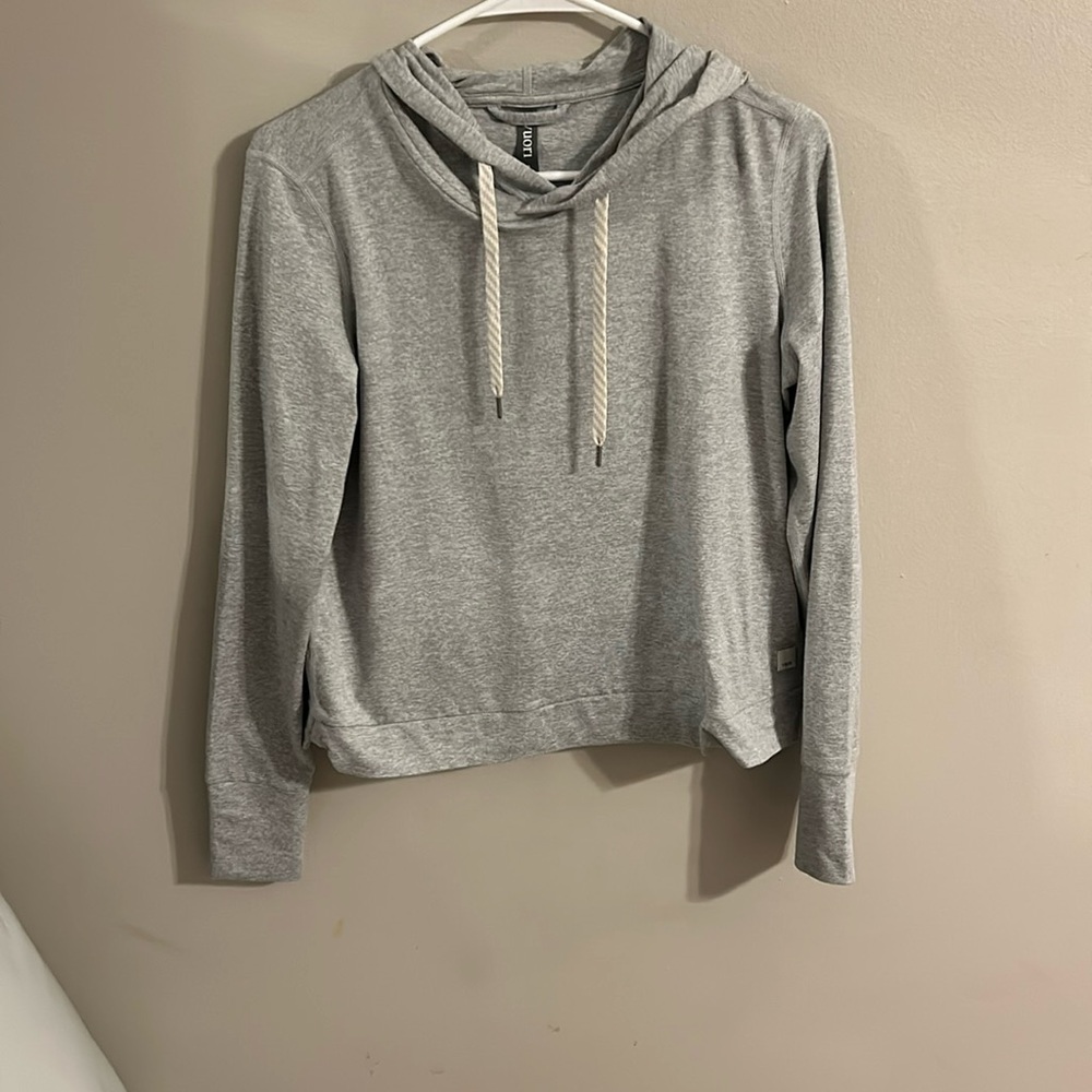 Vuori Gray Thin Hoodie